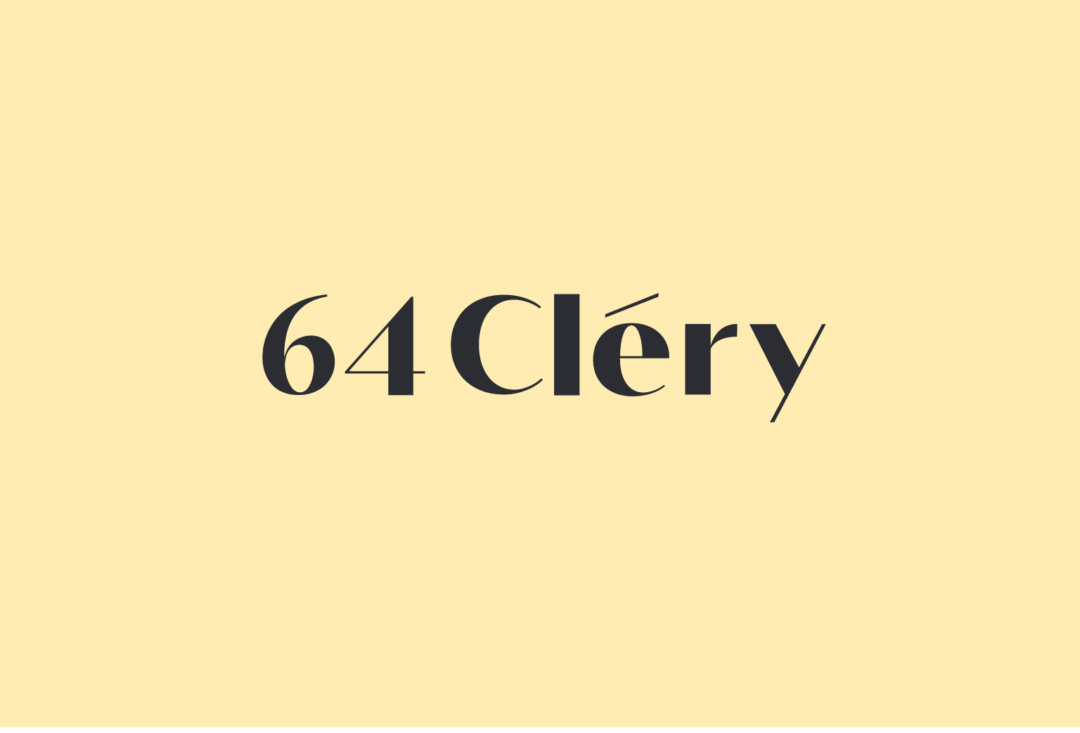 64 Cléry – Identité visuelle pour l’espace de rencontre de la communauté du cuir à Paris